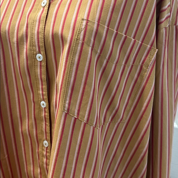 Anthropologie The Bennet Buttondown Shirt by Maeve Size L - Picture 7 of 15